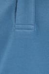 Erkek Slim Fit Dar Kesim Pamuklu Yumuşak Doku Nefes Alan Kumaş Kıvrılmaz Yaka Mavi Renk Polo Yaka