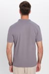 Erkek Slim Fit Dar Kesim Pamuklu Yumuşak Dokulu Serin Tutan Kumaş Düz Pike Polo Yaka Tişört