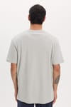 Unisex Relax Fit Rahat Kesim %100 Pamuk Yumuşak Dokulu Hafif Kalın Basic Bisiklet Yaka Gri Tişört