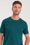 Relax Fit Rahat Kesim Yumuşak Dokulu Pamuklu Bisiklet Yaka Kısa Kol Unisex Tişört