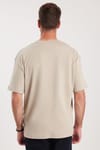 Relax Fit Rahat Kesim Yumuşak Dokulu Pamuklu Bisiklet Yaka Kısa Kol Unisex Tişört