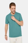 Erkek 5'li Paket Lacivert-Beyaz-Kırmızı-Taş-Mavi Slim Fit %100 Pamuk Düz Pike Polo Yaka Tişört