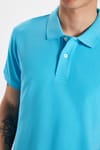 SLIM FIT PLAIN PIQUE T-SHIRT 24/25  TİŞÖRT