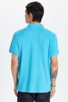 SLIM FIT PLAIN PIQUE T-SHIRT 24/25  TİŞÖRT