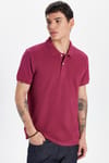 SLIM FIT PLAIN PIQUE T-SHIRT 24/25  TİŞÖRT