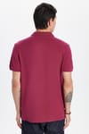 SLIM FIT PLAIN PIQUE T-SHIRT 24/25  TİŞÖRT