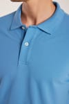 SLIM FIT PLAIN PIQUE T-SHIRT 24/25  TİŞÖRT