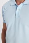 SLIM FIT PLAIN PIQUE T-SHIRT 24/25  TİŞÖRT