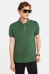 SLIM FIT PLAIN PIQUE T-SHIRT 24/25  TİŞÖRT
