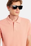 SLIM FIT PLAIN PIQUE T-SHIRT 24/25  TİŞÖRT