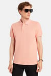 SLIM FIT PLAIN PIQUE T-SHIRT 24/25  TİŞÖRT
