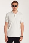SLIM FIT PLAIN PIQUE T-SHIRT 24/25  TİŞÖRT