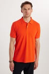 SLIM FIT PLAIN PIQUE T-SHIRT 24/25  TİŞÖRT