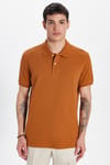 SLIM FIT PLAIN PIQUE T-SHIRT 24/25  TİŞÖRT