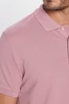 SLIM FIT PLAIN PIQUE T-SHIRT 24/25  TİŞÖRT