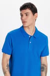 SLIM FIT PLAIN PIQUE T-SHIRT 24/25  TİŞÖRT