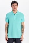 SLIM FIT PLAIN PIQUE T-SHIRT 24/25  TİŞÖRT