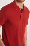 SLIM FIT PLAIN PIQUE T-SHIRT 24/25  TİŞÖRT