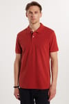 SLIM FIT PLAIN PIQUE T-SHIRT 24/25  TİŞÖRT