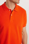 SLIM FIT PLAIN PIQUE T-SHIRT 24/25  TİŞÖRT