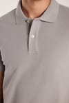 SLIM FIT PLAIN PIQUE T-SHIRT 24/25  TİŞÖRT