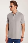 SLIM FIT PLAIN PIQUE T-SHIRT 24/25  TİŞÖRT