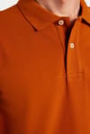 SLIM FIT PLAIN PIQUE T-SHIRT 24/25  TİŞÖRT