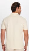 SLIM FIT PLAIN PIQUE T-SHIRT 24/25  TİŞÖRT