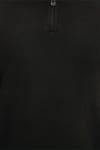 SLIM FIT KNITTED T-SHIRT POLO NECK HALF ZIPPER  TİŞÖRT