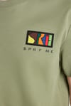 RELAX FIT CREW NECK PRINT T-SHIRT SPRFME TİŞÖRT