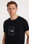 CREW NECK PRINT SHORT SLV T-SHIRT 24/25  TİŞÖRT