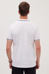 Erkek Slim Fit Dar Kesim Pamuklu Yumuşak Dokulu Serin Tutan Kumaş Düz Pike Polo Yaka Tişört