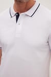 Erkek Slim Fit Dar Kesim Pamuklu Yumuşak Dokulu Serin Tutan Kumaş Düz Pike Polo Yaka Tişört