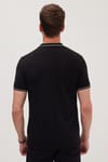 Erkek Slim Fit Dar Kesim Pamuklu Yumuşak Dokulu Serin Tutan Kumaş Düz Pike Polo Yaka Tişört