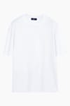 THREE PIECES OVERSIZE SHORT SLV PLAIN CREW NECK T-SHIRT