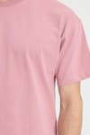 BOXY FIT SHORT SLV PLAIN CREW NECK T-SHIRT
