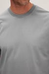 BOXY FIT SHORT SLV PLAIN CREW NECK T-SHIRT