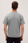 BOXY FIT SHORT SLV PLAIN CREW NECK T-SHIRT