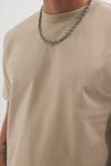 REGULAR FIT SHORT SLV PLAIN CREW NECK T-SHIRT