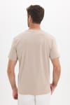 Unisex Regular Fit Rahat Kesim %100 Pamuk Bisiklet Yaka Gri Tişört