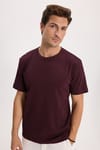 REGULAR FIT SHORT SLV PLAIN CREW NECK T-SHIRT