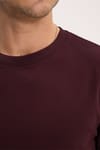 REGULAR FIT SHORT SLV PLAIN CREW NECK T-SHIRT
