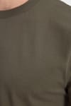 REGULAR FIT SHORT SLV PLAIN CREW NECK T-SHIRT