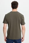 REGULAR FIT SHORT SLV PLAIN CREW NECK T-SHIRT