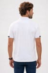 SLIM FIT T-SHIRT PIQUE ZIPPER COLLAR DIDA  TİŞÖRT