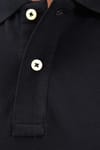 Erkek Slim Fit Dar Kesim Premium Seri %100 Pamuk Yumuşak Dokulu Merserize Siyah Polo Yaka Tişört