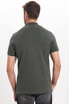 Erkek Slim Fit Dar Kesim Premium Seri %100 Pamuk Yumuşak Dokulu Merserize Yeşil Polo Yaka Tişört 