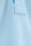 Erkek Slim Fit Dar Kesim Premium Seri %100 Pamuk Yumuşak Dokulu Merserize Mavi Polo Yaka Tişört 