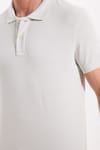Erkek Slim Fit Dar Kesim Premium Seri %100 Pamuk Yumuşak Dokulu Merserize Bej Polo Yaka Tişört 