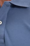 Erkek Slim Fit Dar Kesim Premium Seri %100 Pamuk Yumuşak Dokulu Merserize Lacivert Polo Yaka Tişört 